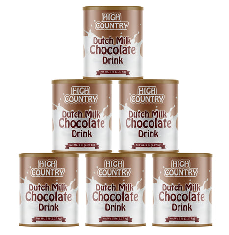 High Country Dutch Milk Chocolate Drink Mix Case of 6