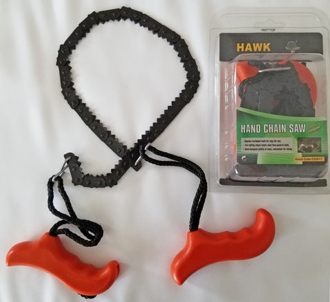 Hand Chain Saw with Plastic Handles