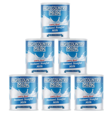 High Country 100% REAL MILK Case of 6